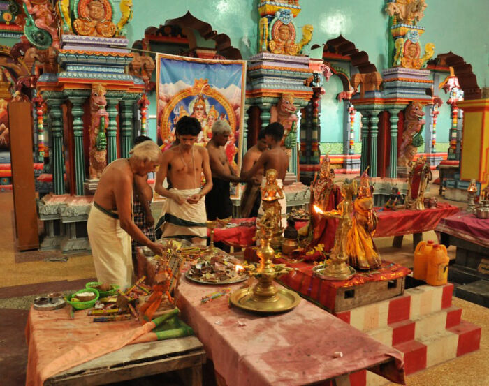 Man standing for over 5 years in extreme act of devotion, ritual in progress. Man standing for over 5 years in extreme act of devotion, ritual in progress.