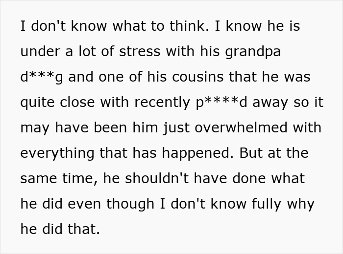 Text describing stress and confusion about boyfriend's behavior Text describing stress and confusion about boyfriend's behavior