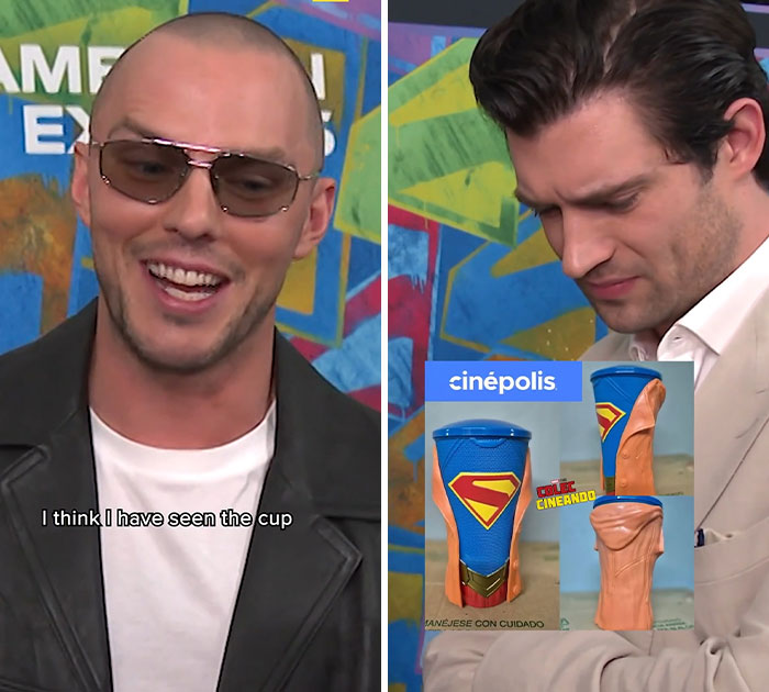 Actor discusses the 'Supergirl' movie souvenir and fans' reaction to the disturbing design.