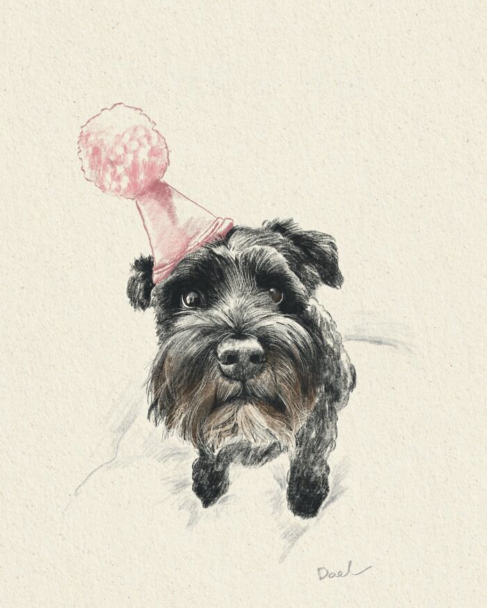 This Artist Draws Dog Portraits That Perfectly Capture Each Pet’s Personality (76 Pics)