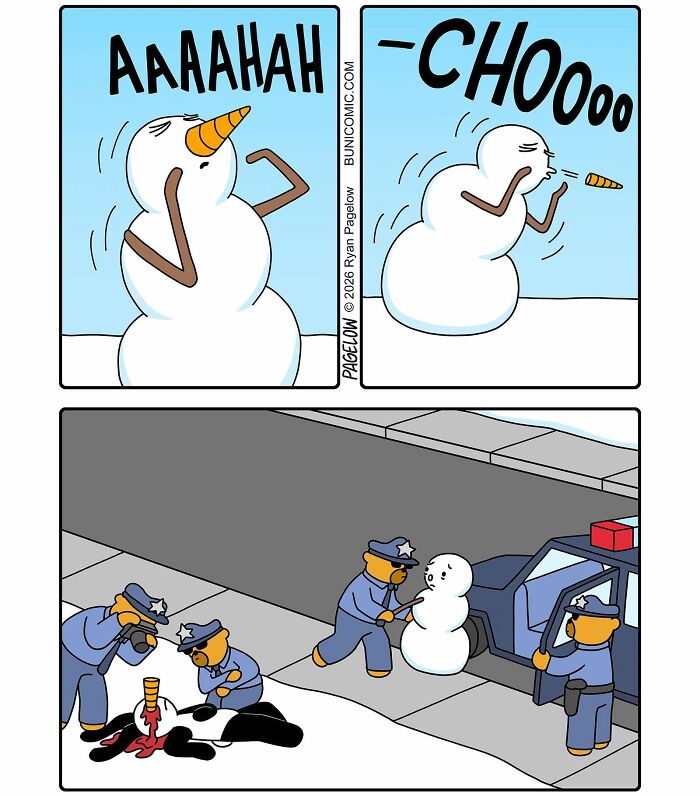 These Bear Characters Star In Hilariously Twisted Comics That Turn Everyday Logic Completely Upside Down (40 Pics)