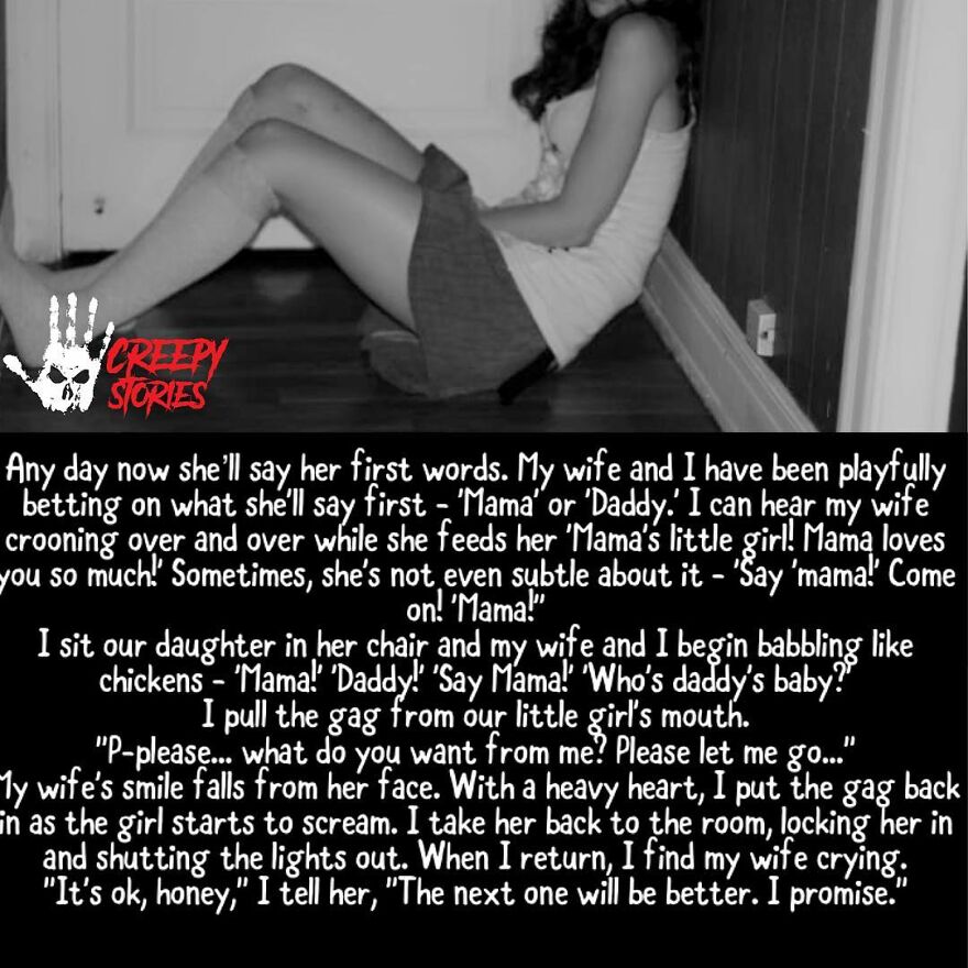 A person sits on the floor, hinting at the unsettling atmosphere of terrifying facts and horror stories.