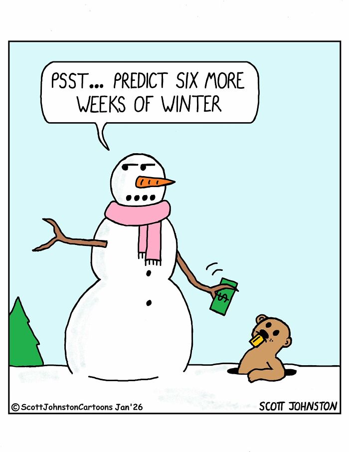 These Single-Panel Comics By Scott Johnston Deliver The Perfect Mix Of Clever Humor And Everyday Absurdity (50 New Pics)
