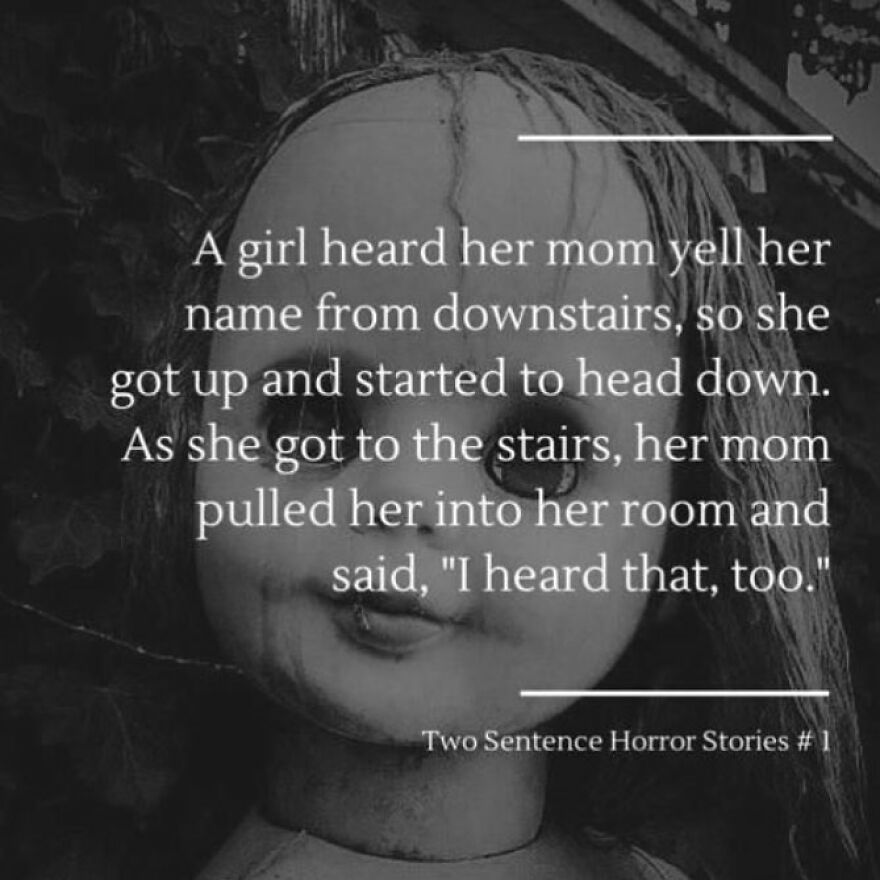 A creepy doll, a terrifying visual from horror stories that kept people awake at night.