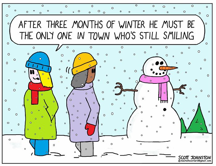These Single-Panel Comics By Scott Johnston Deliver The Perfect Mix Of Clever Humor And Everyday Absurdity (50 New Pics)