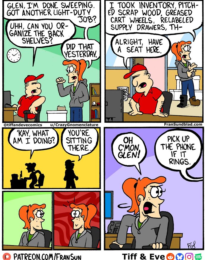 Dating, Art, Work, And Everyday Chaos: 40 Hilariously Relatable Comics By Tiff & Eve