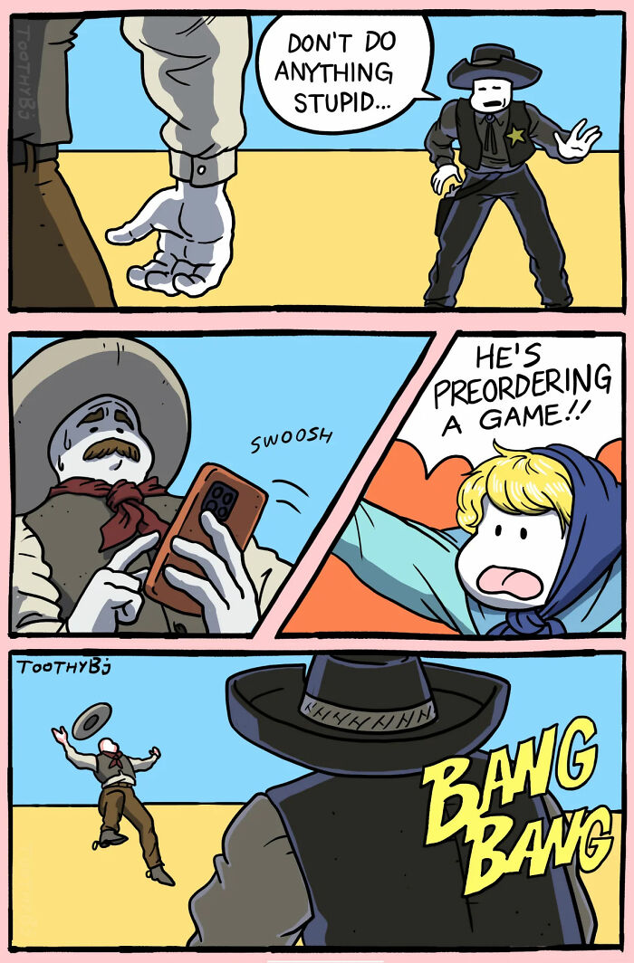 35 Dark Humor Comics With Unexpected Twists By Toothybj (New Pics)