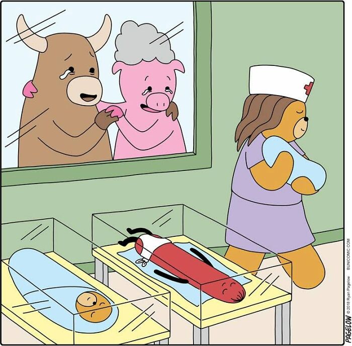 These Bear Characters Star In Hilariously Twisted Comics That Turn Everyday Logic Completely Upside Down (40 Pics)