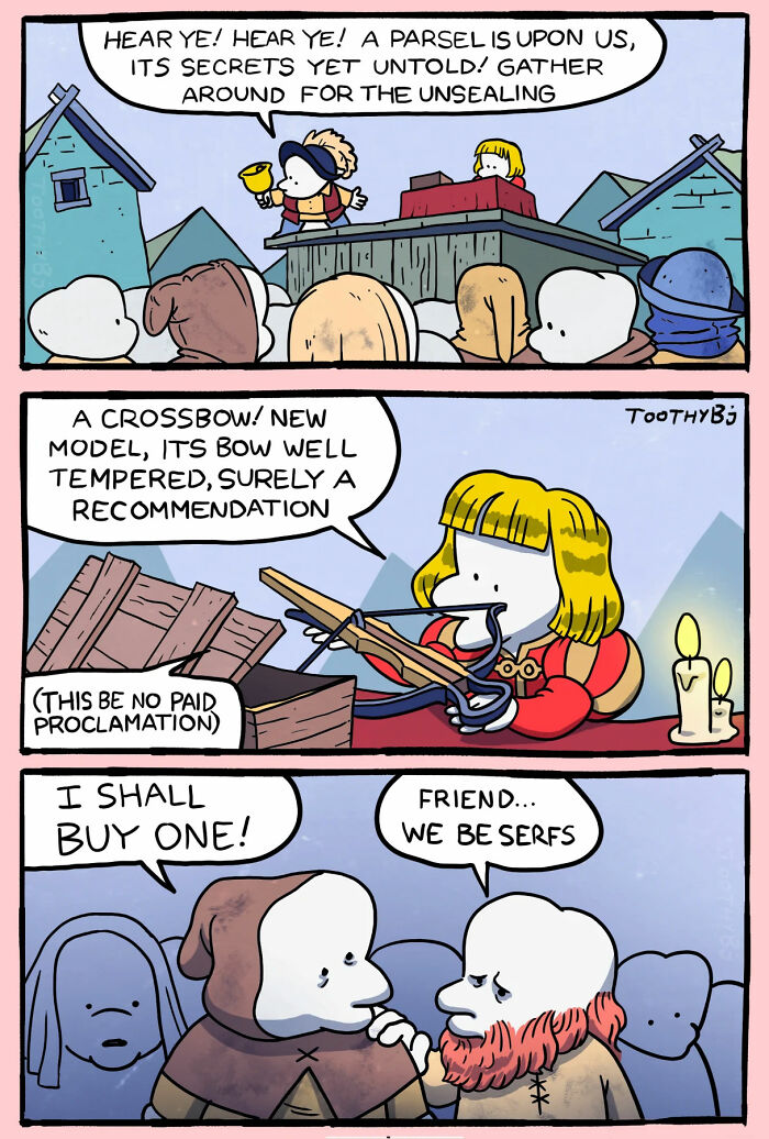 35 Dark Humor Comics With Unexpected Twists By Toothybj (New Pics)