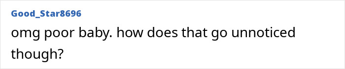 Comment expressing sadness about unnoticed d***h of 4-year-old girl
