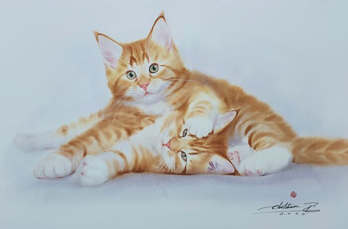 Cat Paintings