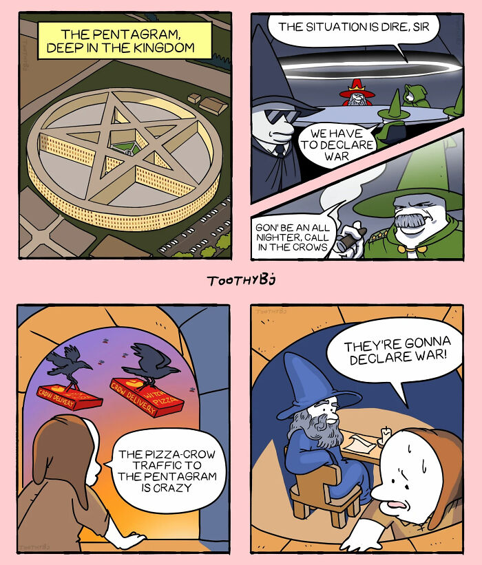 35 Dark Humor Comics With Unexpected Twists By Toothybj (New Pics)