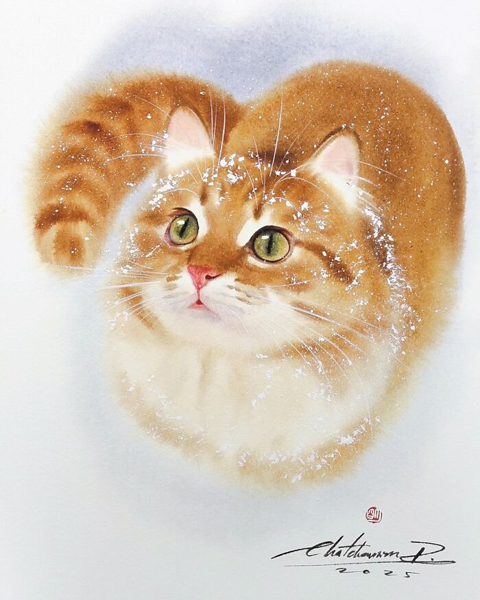 Cat Paintings