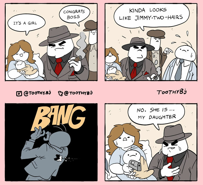 35 Dark Humor Comics With Unexpected Twists By Toothybj (New Pics)