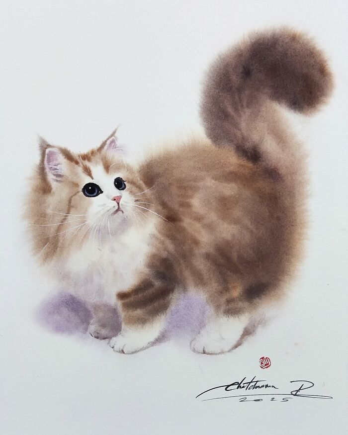 Cat Paintings