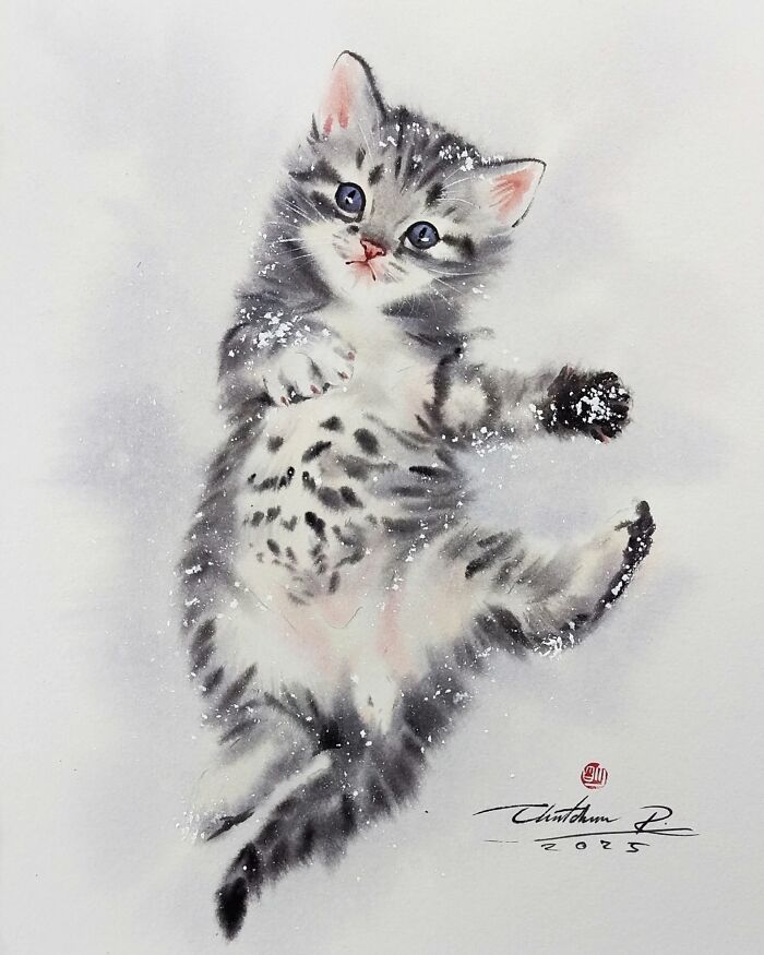 Cat Paintings