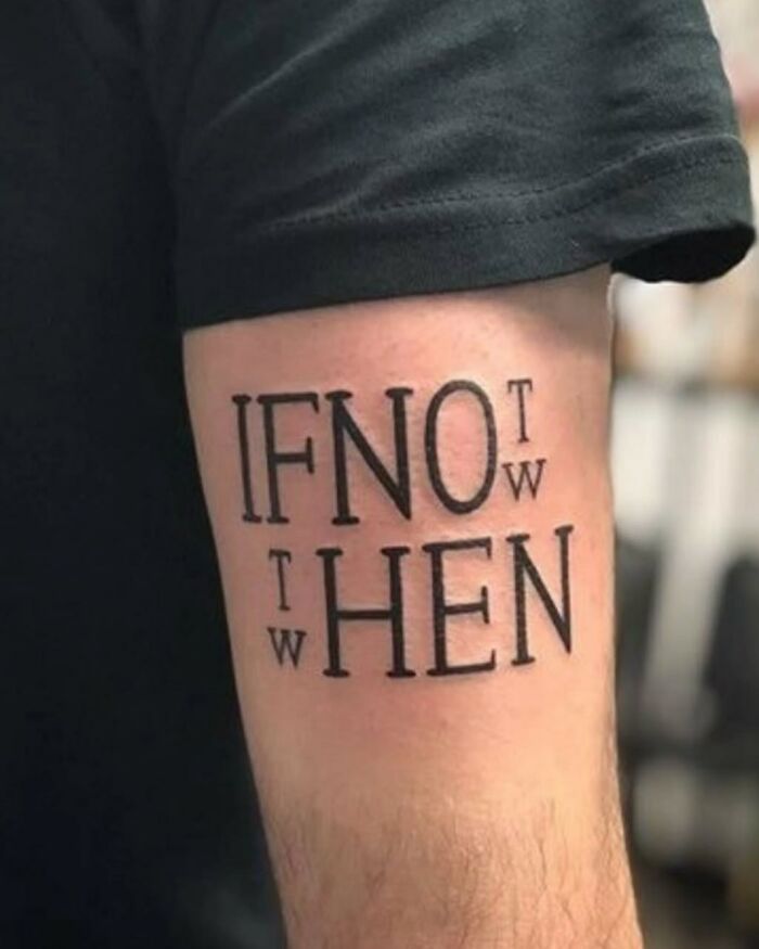 This Tattoo Went Viral Because People Couldn't Figure Out What It Said