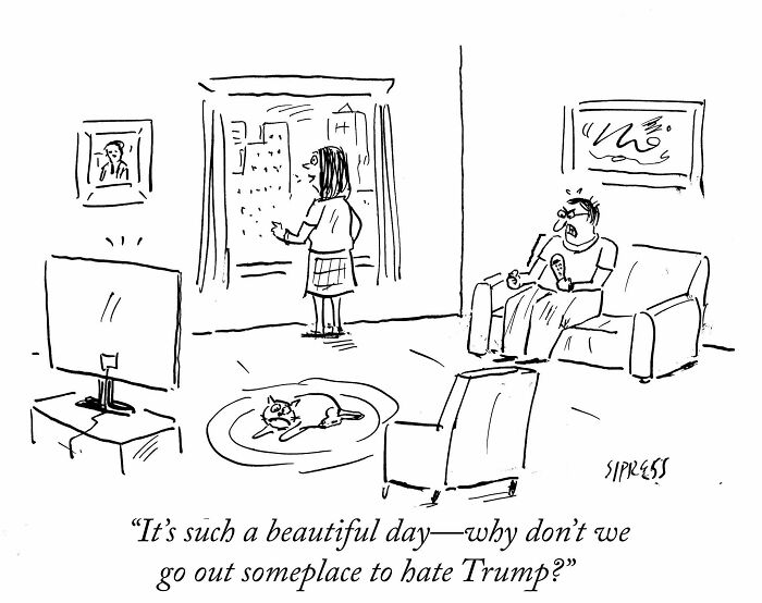24 New Cartoons By David Sipress That Find The Humor In Life’s Most Awkward Conversations