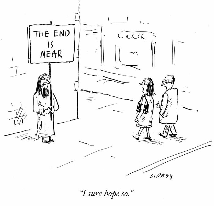 24 New Cartoons By David Sipress That Find The Humor In Life’s Most Awkward Conversations