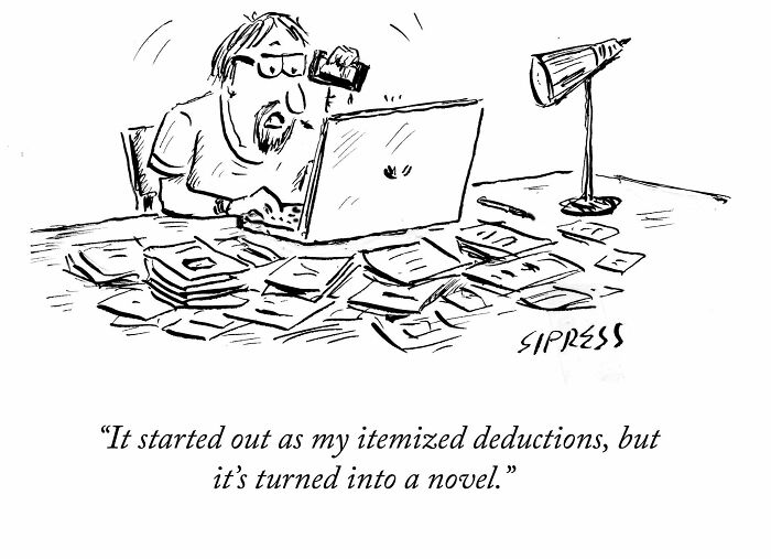 24 New Cartoons By David Sipress That Find The Humor In Life’s Most Awkward Conversations