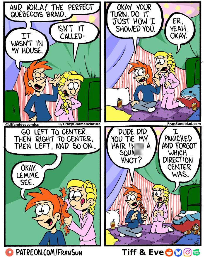Dating, Art, Work, And Everyday Chaos: 40 Hilariously Relatable Comics By Tiff & Eve