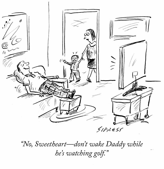 24 New Cartoons By David Sipress That Find The Humor In Life’s Most Awkward Conversations