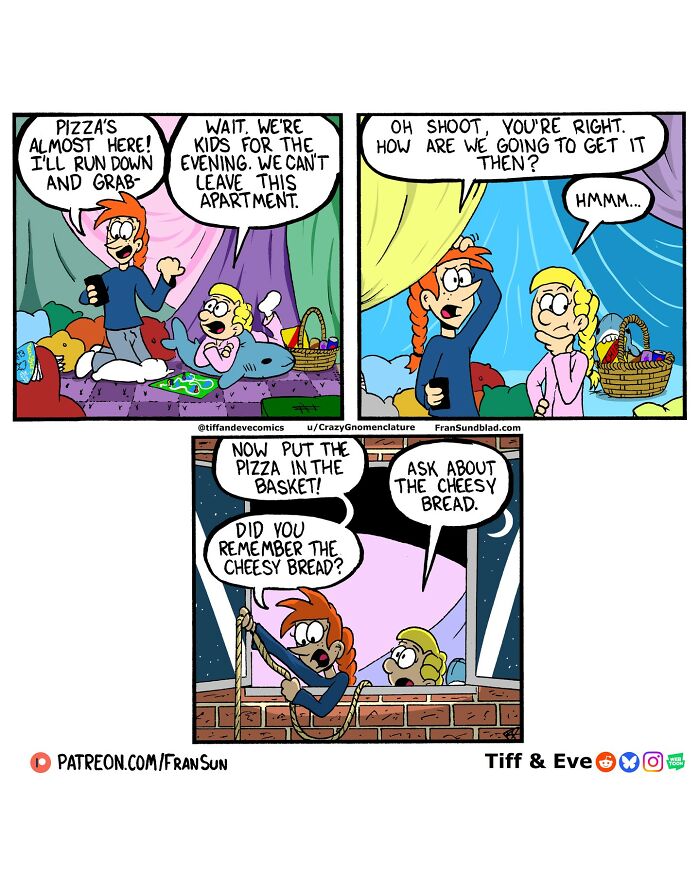 Dating, Art, Work, And Everyday Chaos: 40 Hilariously Relatable Comics By Tiff & Eve