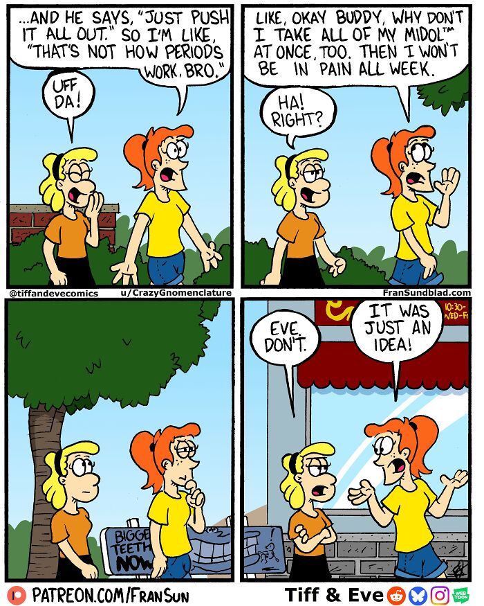 Dating, Art, Work, And Everyday Chaos: 40 Hilariously Relatable Comics By Tiff & Eve