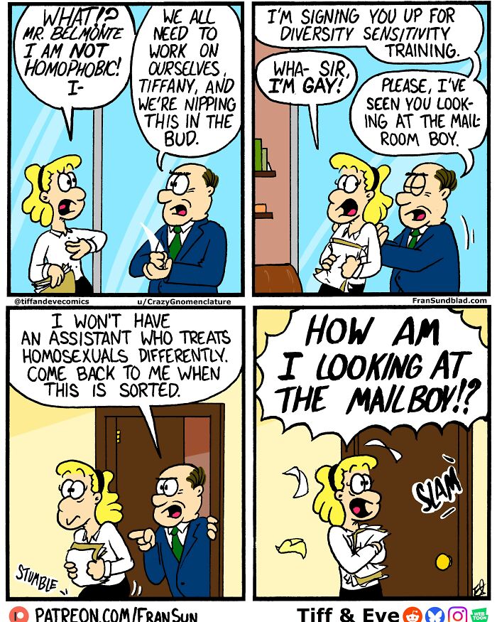 Dating, Art, Work, And Everyday Chaos: 40 Hilariously Relatable Comics By Tiff & Eve