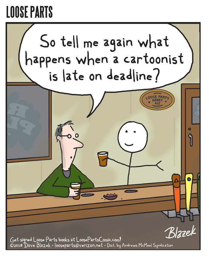 50 Clever Comics By Dave Blazek That Prove The Funniest Jokes Are The Ones You Never See Coming