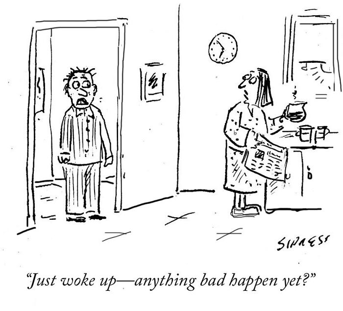 24 New Cartoons By David Sipress That Find The Humor In Life’s Most Awkward Conversations