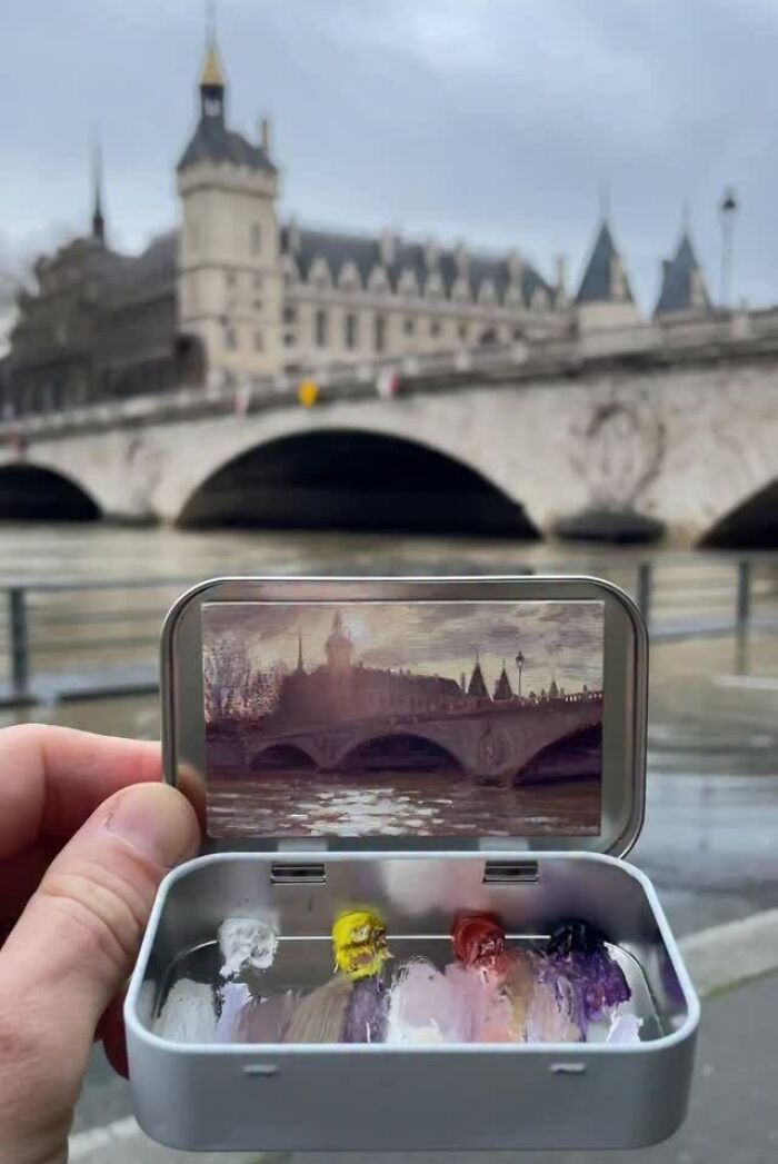 50 Pocket-Sized Masterpieces By This Artist That Paints In Altoid Tins (New Pics)