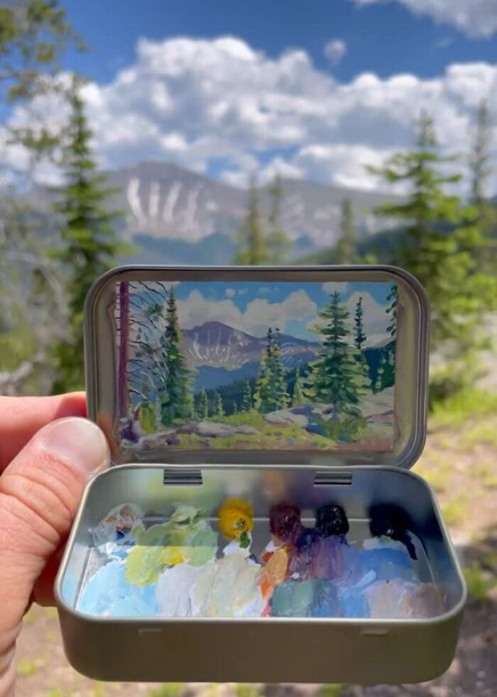 50 Pocket-Sized Masterpieces By This Artist That Paints In Altoid Tins (New Pics)