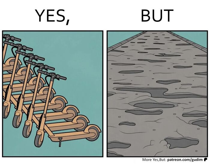 36 Brilliant “Yes, But” Comics By Anton Gudim That Expose The Contradictions Of Modern Life (New Pics)