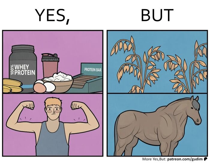 36 Brilliant “Yes, But” Comics By Anton Gudim That Expose The Contradictions Of Modern Life (New Pics)