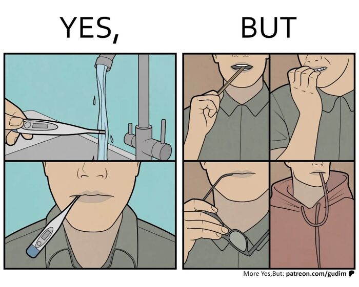 36 Brilliant “Yes, But” Comics By Anton Gudim That Expose The Contradictions Of Modern Life (New Pics)