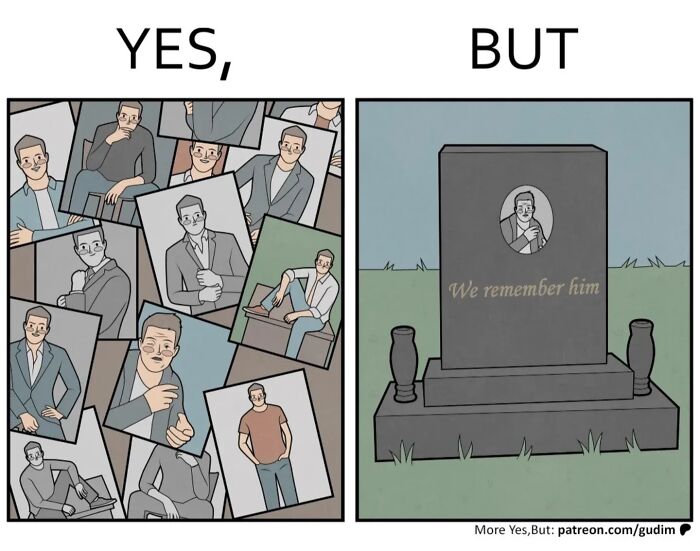 36 Brilliant “Yes, But” Comics By Anton Gudim That Expose The Contradictions Of Modern Life (New Pics)