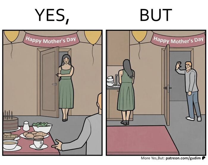 36 Brilliant “Yes, But” Comics By Anton Gudim That Expose The Contradictions Of Modern Life (New Pics)