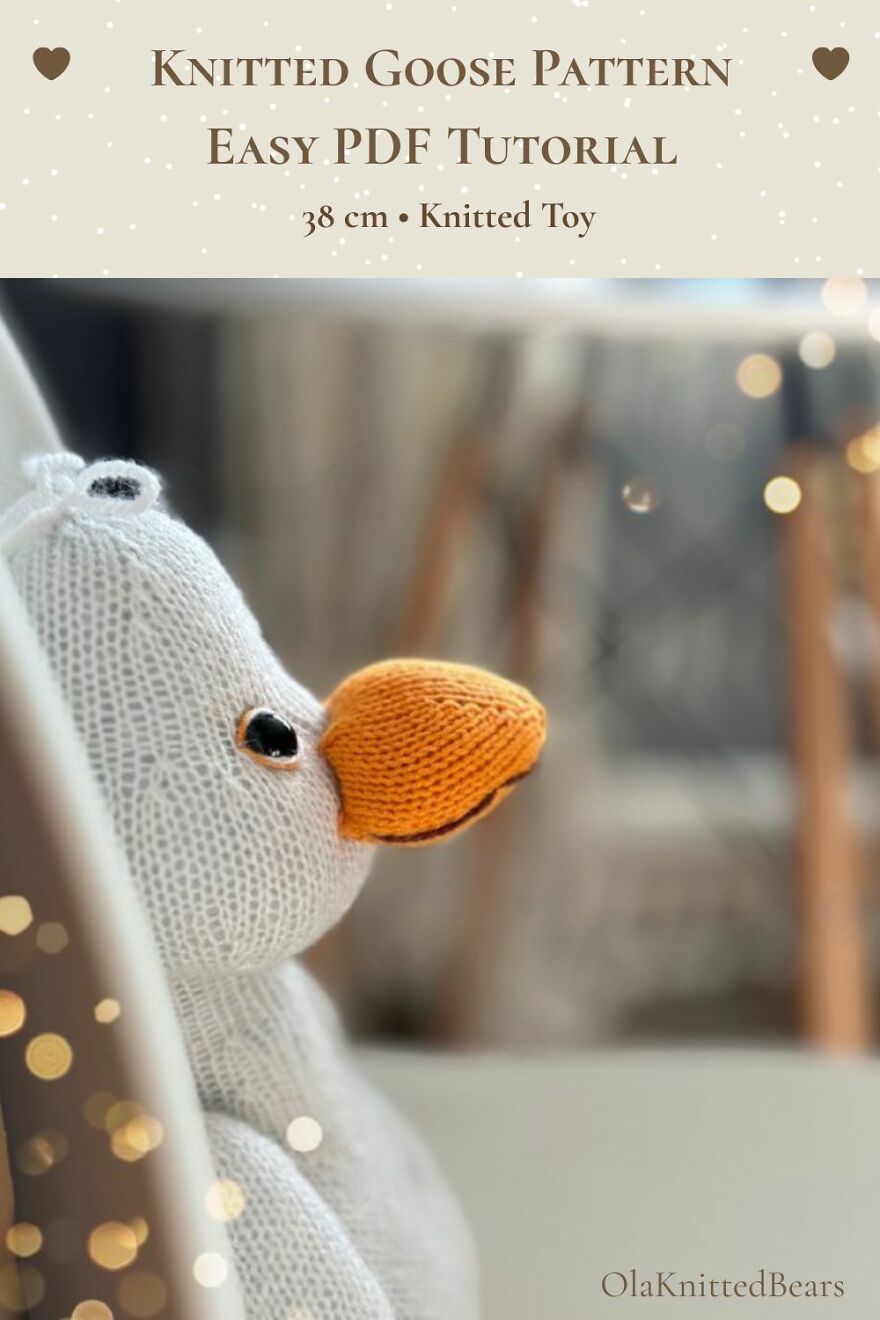 These Knitted Geese Arrive Without Clothes, But Their Story Is Just Beginning ❤️❤️ These Knitted Geese Arrive Without Clothes, But Their Story Is Just Beginning ❤️❤️