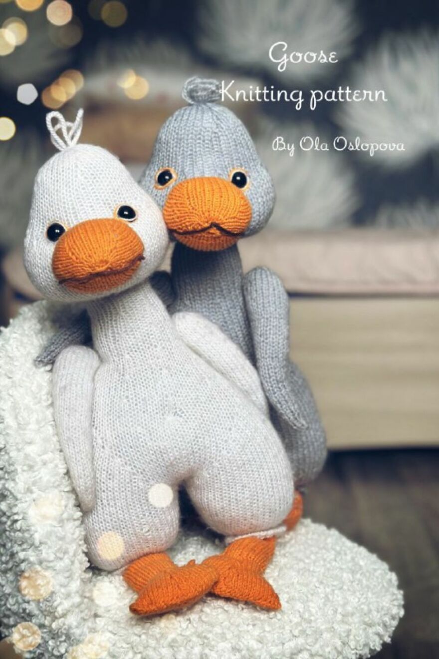 These Knitted Geese Arrive Without Clothes, But Their Story Is Just Beginning ❤️❤️ These Knitted Geese Arrive Without Clothes, But Their Story Is Just Beginning ❤️❤️