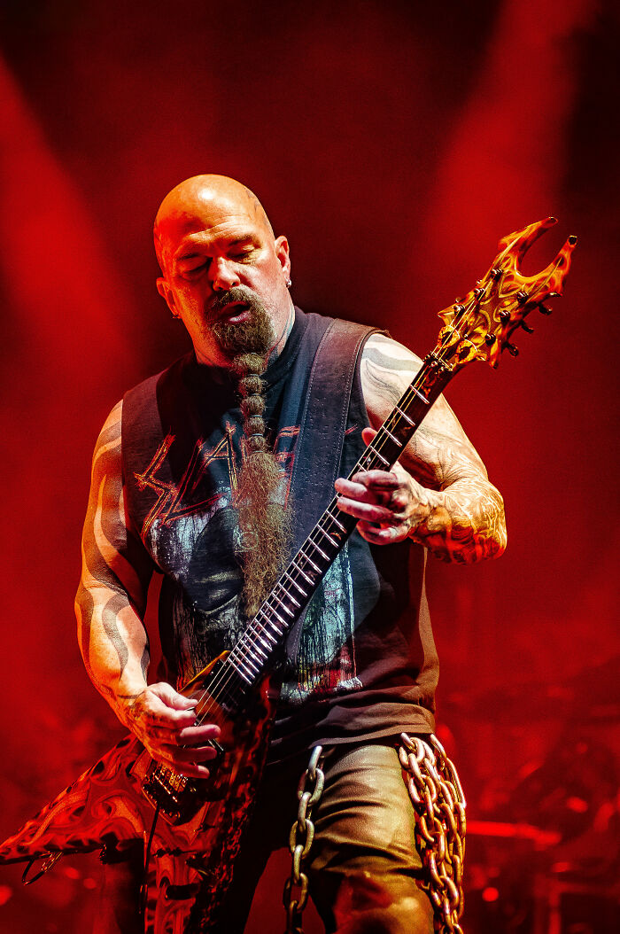 American Guitarist and Songwriter Kerry King, 62