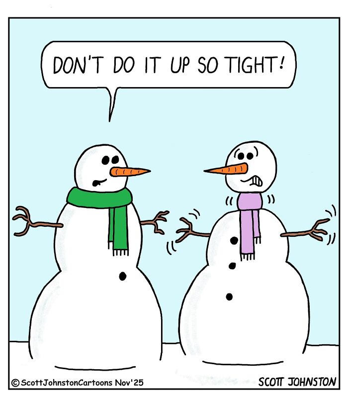 These Single-Panel Comics By Scott Johnston Deliver The Perfect Mix Of Clever Humor And Everyday Absurdity (50 New Pics)