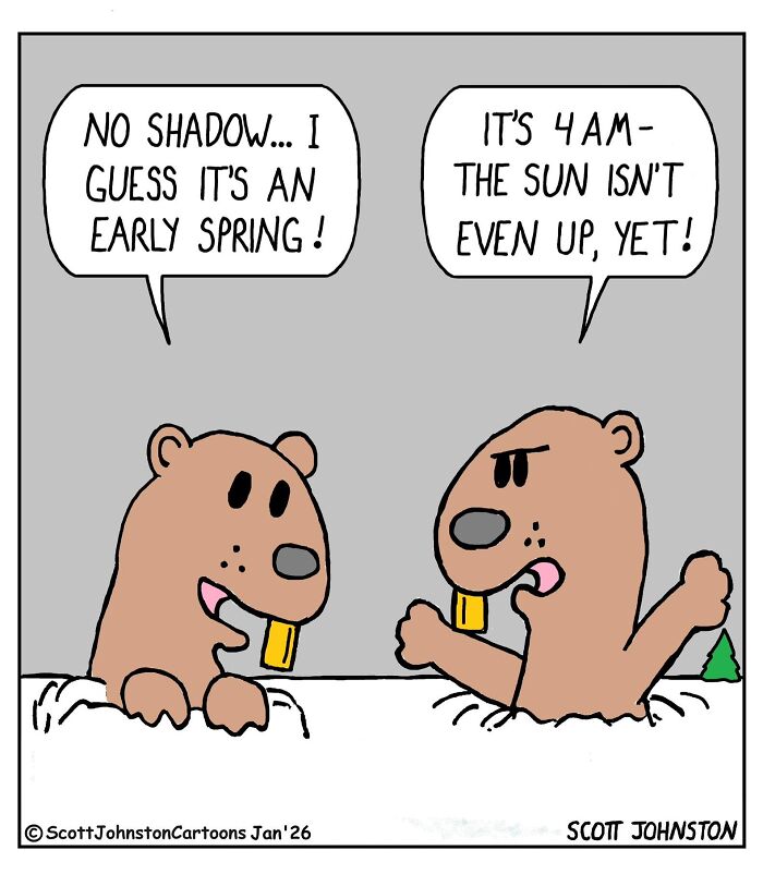 These Single-Panel Comics By Scott Johnston Deliver The Perfect Mix Of Clever Humor And Everyday Absurdity (50 New Pics)