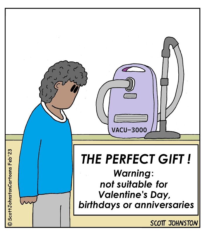 These Single-Panel Comics By Scott Johnston Deliver The Perfect Mix Of Clever Humor And Everyday Absurdity (50 New Pics)