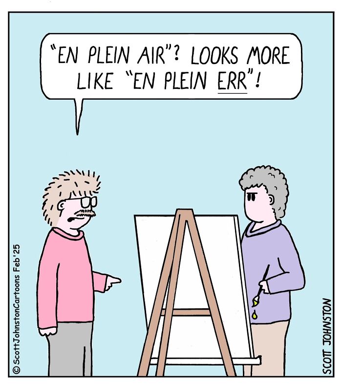 These Single-Panel Comics By Scott Johnston Deliver The Perfect Mix Of Clever Humor And Everyday Absurdity (50 New Pics)