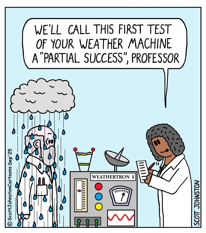 These Single-Panel Comics By Scott Johnston Deliver The Perfect Mix Of Clever Humor And Everyday Absurdity (50 New Pics)