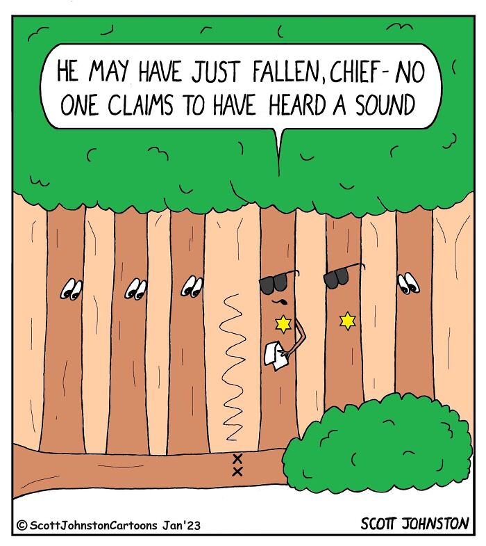 These Single-Panel Comics By Scott Johnston Deliver The Perfect Mix Of Clever Humor And Everyday Absurdity (50 New Pics)