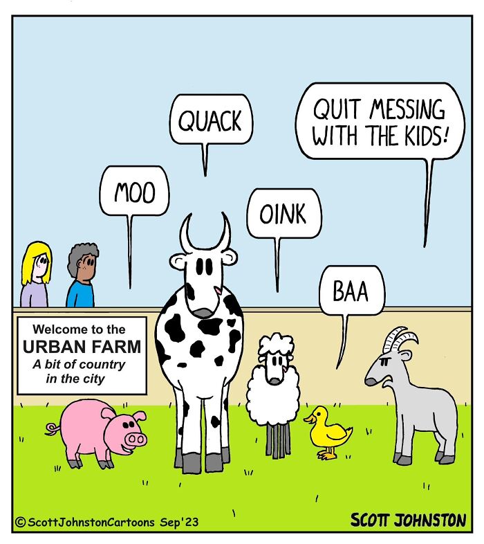 These Single-Panel Comics By Scott Johnston Deliver The Perfect Mix Of Clever Humor And Everyday Absurdity (50 New Pics)