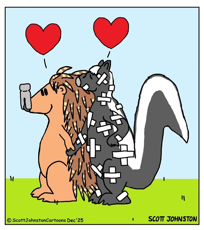These Single-Panel Comics By Scott Johnston Deliver The Perfect Mix Of Clever Humor And Everyday Absurdity (50 New Pics)