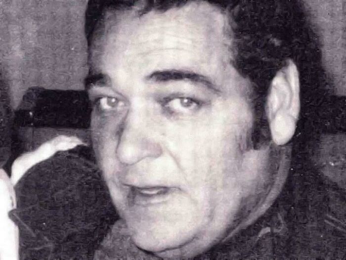 Black and white portrait of a man linked to real horror stories